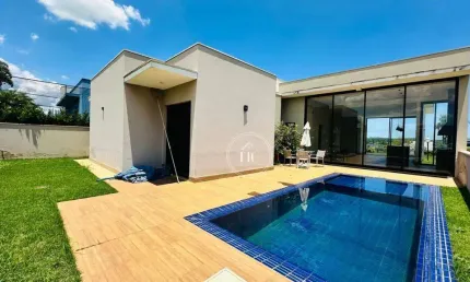 Casa 3 suítes disponível para locação no condomínio villas do golfe itu/sp