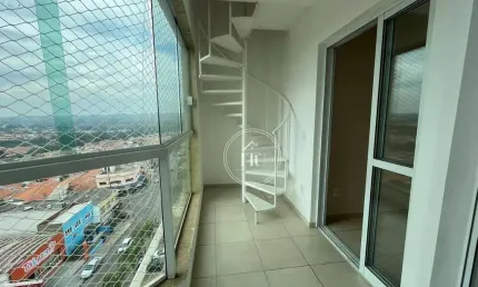 Cobertura com 2 dormitórios para alugar, 127 m² por r$ 3.540,43/mês - jardim rancho grande - itu/sp