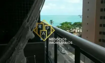 Apartamento com 2 quartos à venda na avenida beira mar, 2452, meireles, fortaleza por r$ 1.320.000