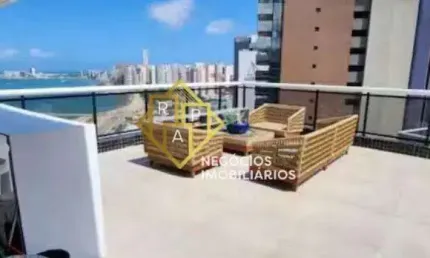 Apartamento com 2 quartos à venda na avenida beira mar, 2450, meireles, fortaleza por r$ 4.950.000