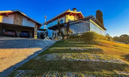 Casa em condomínio fechado com 4 quartos à venda na gastão vidigal, 717, jardim belvedere, campos do jordão por r$ 3.250.000