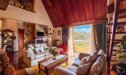 Cobertura com 4 quartos à venda na av. adalberto bueno neto, 890, alto do capivari, campos do jordão por r$ 1.690.000