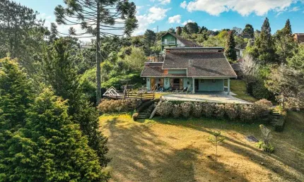 Casa com 4 quartos à venda na pedro paulo, 123, jardim véu da noiva, campos do jordão por r$ 1.500.000