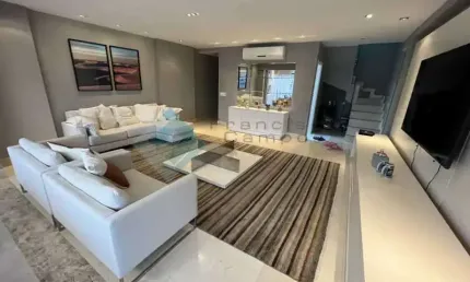 Cobertura com 4 quartos para alugar na avenida dos flamboyants, barra da tijuca, rio de janeiro, 320 m2 por r$ 25.000