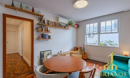 Apartamento com 2 quartos à venda na rua joão abbott, 577, petrópolis, porto alegre por r$ 415.000