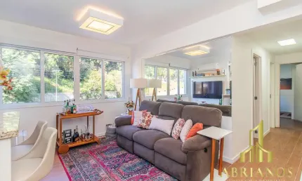 Apartamento com 2 quartos à venda na avenida florianópolis, 95, azenha, porto alegre por r$ 449.000