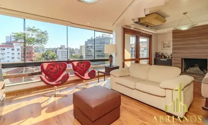Cobertura com 3 quartos à venda na avenida montreal, 483, jardim lindóia, porto alegre por r$ 1.278.000