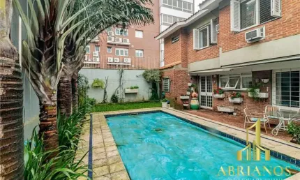 Casa em condomínio fechado com 6 quartos à venda na rua alcides gonzaga, 270, boa vista, porto alegre por r$ 2.082.000