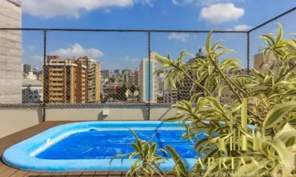 Cobertura com 3 quartos à venda na rua cândido silveira, 145, auxiliadora, porto alegre por r$ 1.190.000