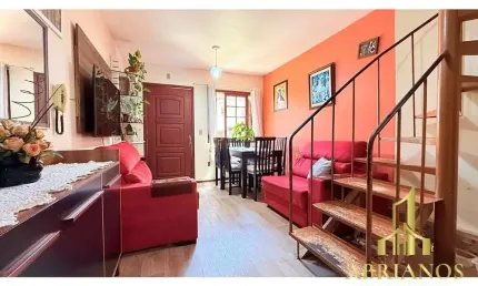 Casa em condomínio fechado com 3 quartos à venda na avenida monte cristo, 100, vila nova, porto alegre por r$ 214.000