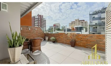 Cobertura com 3 quartos à venda na rua amélia teles, 174, petrópolis, porto alegre por r$ 850.000