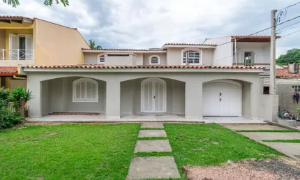 Casa em condomínio fechado com 4 quartos para alugar na avenida juca batista, 1200, ipanema, porto alegre por r$ 6.000