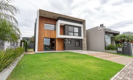 Casa em condomínio fechado com 4 quartos à venda na divida, 750, centro, xangri-lá por r$ 2.180.000