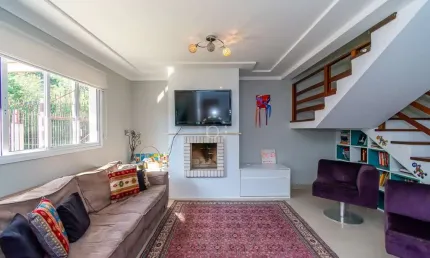 Casa com 3 quartos à venda na rua henrique anawate, 590, guarujá, porto alegre por r$ 850.000