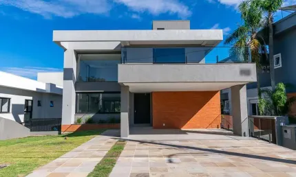 Casa em condomínio fechado com 4 quartos à venda na estrada das três meninas, 1501, vila nova, porto alegre por r$ 2.795.000