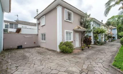 Casa em condomínio fechado com 3 quartos à venda na rua landel de moura, 2541, tristeza, porto alegre por r$ 500.000