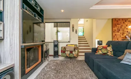 Casa em condomínio fechado com 3 quartos à venda na avenida edgar pires de castro, 540, hípica, porto alegre por r$ 1.150.000