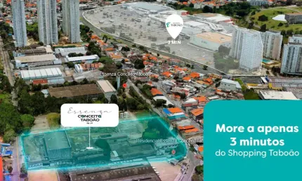 Seu futuro apê está aqui - lançamento em taboão (próximo ao shopping)