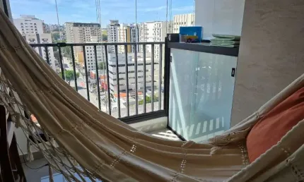 Apartamento com 1 dormitório para alugar, 35 m² por r$ 4.415/mês - moema - são paulo/sp