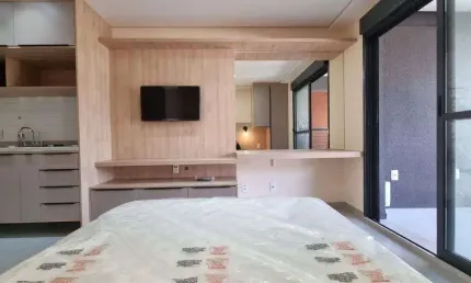 Apartamento com 1 dormitório à venda, 26 m² por r$ 479.000,00 - brooklin - são paulo/sp