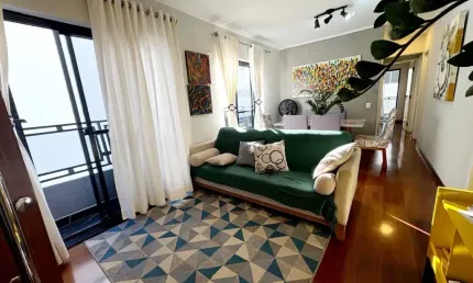 Apartamento com 3 quartos à venda na Avenida Presidente Wilson, Pompéia, Santos