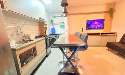 Apartamento com 1 quarto à venda na Avenida Bartolomeu de Gusmão, 138, Ponta da Praia, Santos