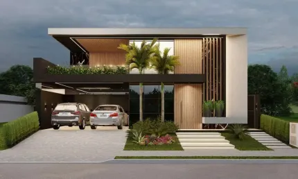 Casa em condomínio para venda em presidente prudente, parque residencial damha iv, 4 dormitórios, 4 suítes, 5 banheiros, 2 vagas