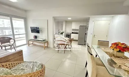 Apartamento com 3 dormitórios à venda, 101 m² por r$ 1.200.000 - praia das pitangueiras - guarujá/sp