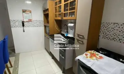 Apartamento com 2 dormitórios à venda, 57 m² por r$ 320.000 - jardim dos pássaros - guarujá/sp