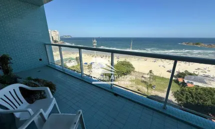 Apartamento com 4 dormitórios à venda, 195 m² por r$ 1.550.000 - pitangueiras - guarujá/sp