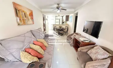 Apartamento com 2 dormitórios, 80 m² - venda por r$ 590.000,00 ou aluguel por r$ 6.002,00/mês - centro - guarujá/sp