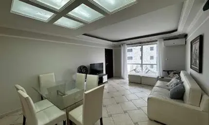 Apartamento com 3 dormitórios sendo 1 suíte master à venda, 111 m² por r$ 540.000 - pitangueiras - guarujá/sp