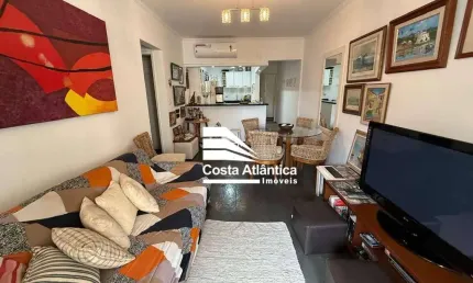 Apartamento com 2 dormitórios à venda, 65 m² por r$ 470.000 - pitangueiras - guarujá/sp
