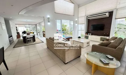 Casa com 6 dormitórios à venda, 385 m² por r$ 2.400.000,00 - enseada - guarujá/sp