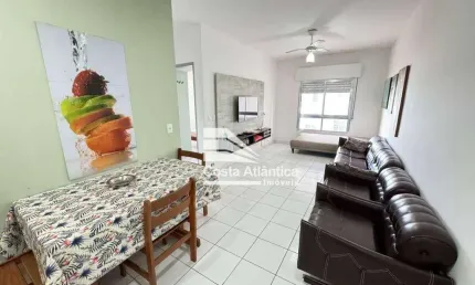 Apartamento com 2 dormitórios à venda, 70 m² por r$ 420.000,00 - praia das pitangueiras - guarujá/sp