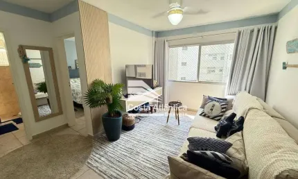 Apartamento com 2 dormitórios à venda, 70 m² por r$ 470.000,00 - pitangueiras - guarujá/sp