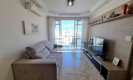 Apartamento com 3 dormitórios à venda, 90 m² por r$ 620.000 - pitangueiras - guarujá/sp