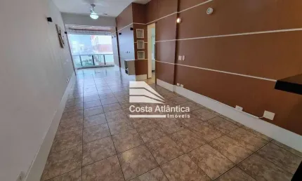 Apartamento com 3 dormitórios sendo 1 dependencia de empregada à venda, 90 m² por r$ 450.000 - enseada - guarujá/sp