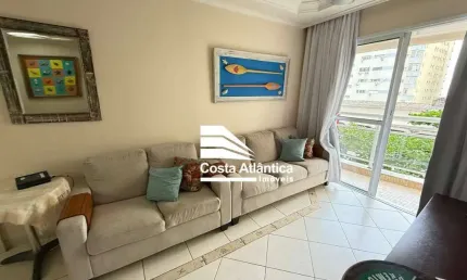Apartamento com 3 dormitórios para alugar, 80 m² por r$ 4.400/mês - pitangueiras - guarujá/sp