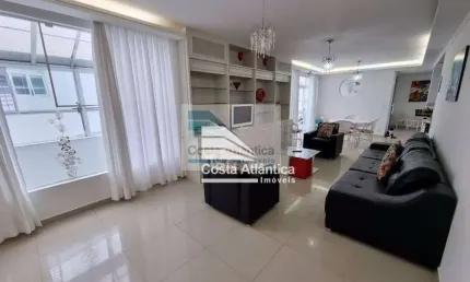 Cobertura com 5 dormitórios à venda, 240 m² por r$ 990.000,00 - pitangueiras - guarujá/sp