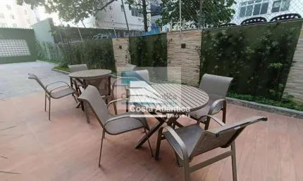 Apartamento residencial à venda, vila maia, guarujá - ap0046.