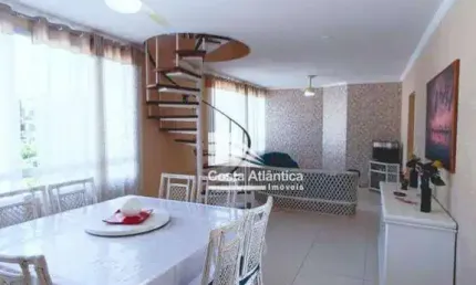 Cobertura com 4 dormitórios à venda, 217 m² por r$ 570.000,00 - enseada - guarujá/sp