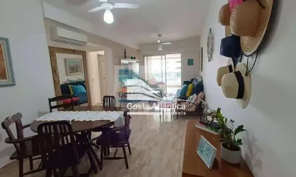 Apartamento com 2 dormitórios à venda, 88 m² por r$ 850.000,00 - astúrias - guarujá/sp