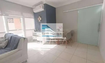 Apartamento com 3 dormitórios à venda, 90 m² por r$ 390.000,00 - jardim belmar - guarujá/sp
