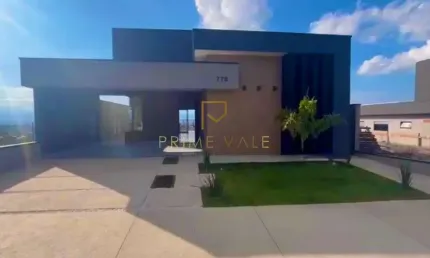 Belíssma casa à venda no condomínio reserva do vale em caçapava-sp