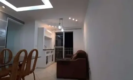 Lindo apartamento todo mobiliado com banheira, 3 dormitórios, 1 vaga e com 57m² em jardim são miguel por r$ 320.000.  imóvel residencial em ferraz de vasconcelos/sp.