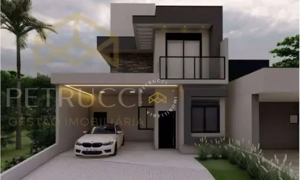Casa residencial à venda, vila monte alegre, paulínia - ca0705.