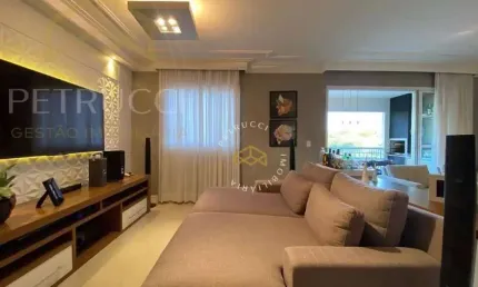 Apartamento com 3 dormitórios à venda, 129 m² por r$ 1.290.000,00 - parque prado - campinas/sp