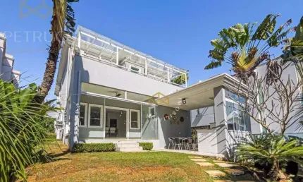 Casa com 3 dormitórios à venda, 372 m² por r$ 3.850.000,00 - loteamento alphaville campinas - campinas/sp