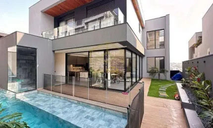 Casa com 3 dormitórios à venda, 400 m² por r$ 5.000.000,00 - alphaville dom pedro - campinas/sp